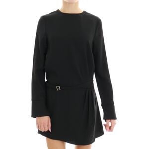 ABITO CON CINTURA NERO